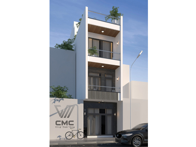 Công trình nhà phố hiện đại